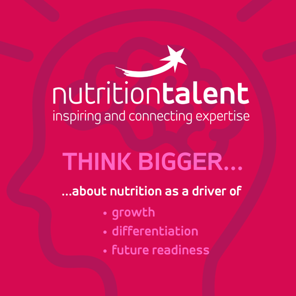 Food Industry - think bigger about nutrition